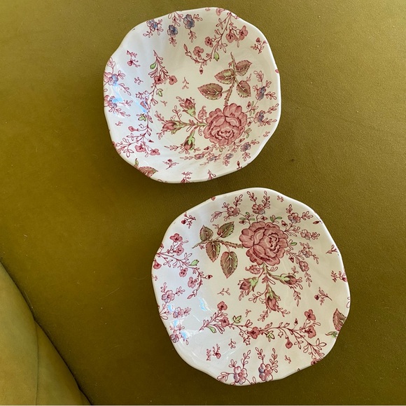 JOHNSON BROTHERS ROSE CHINTZ Rose Bowls - Picture 6 of 13